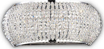 Applique-Contemporanea-Pasha'-Metallo-Cristallo-Cromo-3-Luci-G9-3W-3000K