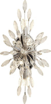 Applique-Contemporanea-Pavone-Acciaio-Cromo-Cristallo-4-Luci-G9