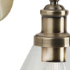 Applique-Contemporanea-Piramide-Acciaio-Ottone-Vetro-Trasparente-1-Luce-E27