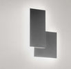 Applique-Contemporanea-Quantic-Alluminio-Grigio-Led-Integrato-23W