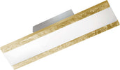 Applique-Contemporanea-Rail-Alluminio-Foglia-Oro-Led-34W