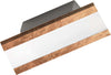 Applique-Contemporanea-Rail-Alluminio-Foglia-Rame-Led-14W