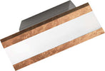 Applique-Contemporanea-Rail-Alluminio-Foglia-Rame-Led-14W