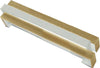 Applique-Contemporanea-Reflex-Metallo-Foglia-Oro-Led-12W