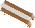 Applique-Contemporanea-Reflex-Metallo-Foglia-Rame-Led-12W