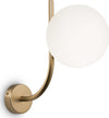 Applique-Contemporanea-Rendez-Vous-In-Metallo-Ottone-1-Luce-E-Diffusore-Bianco