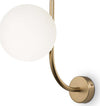 Applique-Contemporanea-Rendez-Vous-In-Metallo-Ottone-1-Luce-E-Diffusore-Bianco