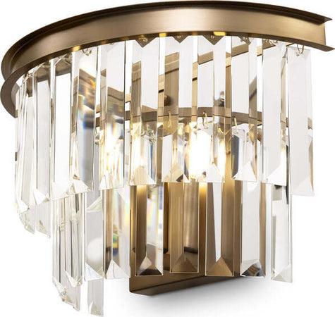 Applique-Contemporanea-Revero-Metallo-Ottone-1-Luce-Diffusore-Vetro