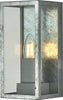 Applique-Contemporanea-Riquadro-Ii-Acciaio-Argento-Trasparente-1-Luce-E27