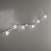 Applique-Contemporanea-Rubik-Metallo-Cromo-Diffusore-Cristallo-6-Luci-G9