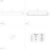 Applique-Contemporanea-Sania-5-Led-Acciaio-Grigio-E-Bianco-Nichel-Opaco