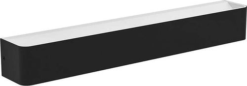 Applique-Contemporanea-Sania-5-Led-Acciaio-Nero-E-Bianco