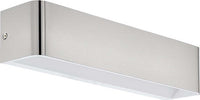 Applique-Contemporanea-Sania-Grande-4-Led-Alluminio-Grigio-E-Nichel-Opaco