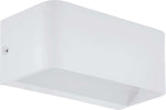 Applique-Contemporanea-Sania-Media-4-Led-Alluminio-Bianco