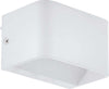 Applique-Contemporanea-Sania-Piccola-4-Led-Alluminio-Bianco