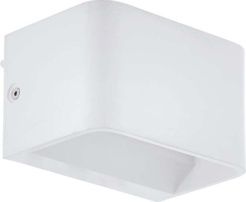 Applique-Contemporanea-Sania-Piccola-4-Led-Alluminio-Bianco