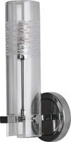 Applique-Contemporanea-Scope-Acciaio-Cromo-Vetro-1-Luce-G9