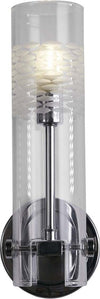 Applique-Contemporanea-Scope-Acciaio-Cromo-Vetro-1-Luce-G9
