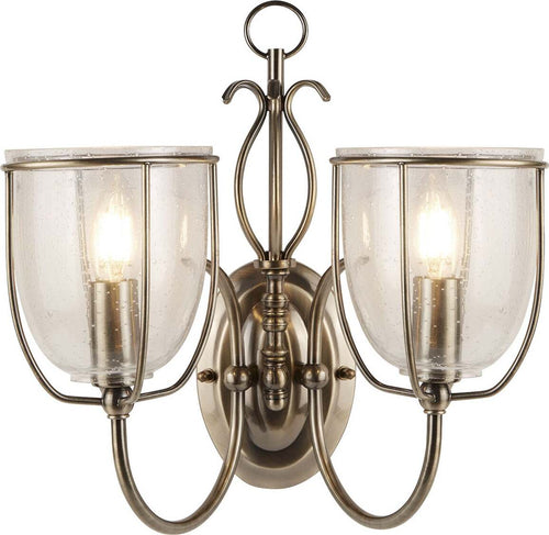 Applique-Contemporanea-Silhouette-Acciaio-Ottone-Vetro-2-Luci-E14