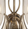 Applique-Contemporanea-Silhouette-Acciaio-Ottone-Vetro-2-Luci-E14
