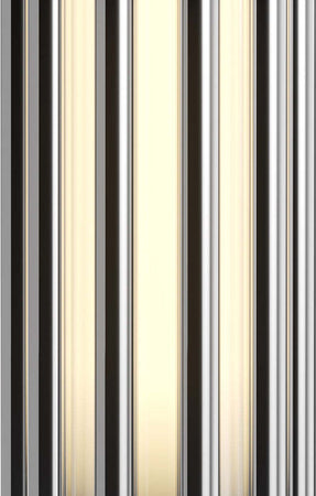 Applique-Contemporanea-Sonata-Led-Alluminio-Cromo-Diffusore-Vetro-Trasparente