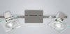 Applique-Contemporanea-Square-Metallo-Cromo-Vetro-Bianco-Extrachiaro-2-Luci-Gu10
