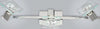 Applique-Contemporanea-Square-Metallo-Cromo-Vetro-Bianco-Extrachiaro-3-Luci-Gu10