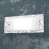 Applique-Contemporanea-Stripes-Metallo-Bianco-Vetro-Serigrafato-2-Luci-E27-46Cm