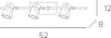Applique-Contemporanea-Sunny-Metallo-Cromo-Vetro-Satinato-3-Luci-G9