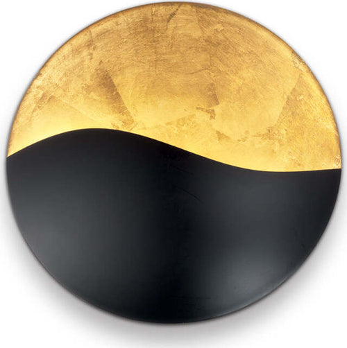 Applique-Contemporanea-Sunrise-Metallo-Nero-4-Luci-G9-3W-3000K-Luce-Calda