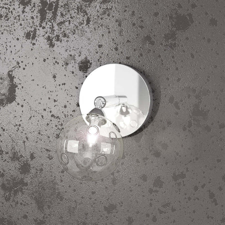 Applique-Contemporanea-Super-Ball-Metallo-Cromo-Vetro-Pirex-1-Luce-G9