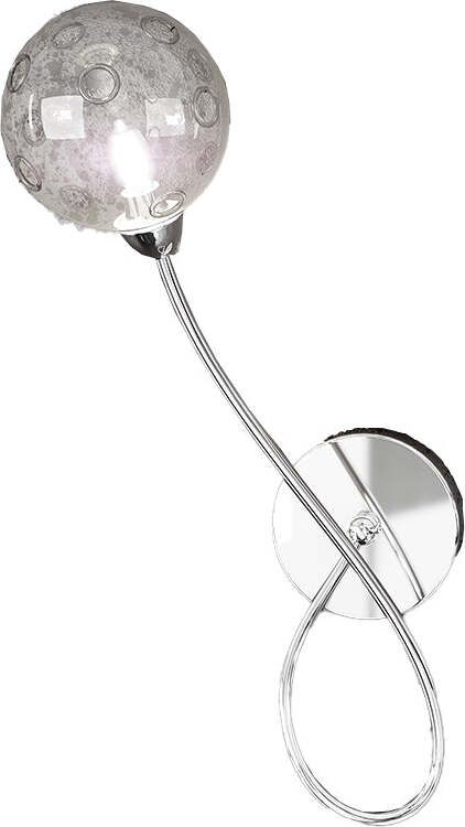 Applique-Contemporanea-Sx-Super-Ball-Metallo-Cromo-Vetro-Pirex-1-Luce-G9