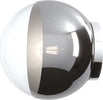 Applique-Contemporanea-Target-Metallo-Cromo-Vetro-Cromo-E-Trasparente-1-Luce-E14
