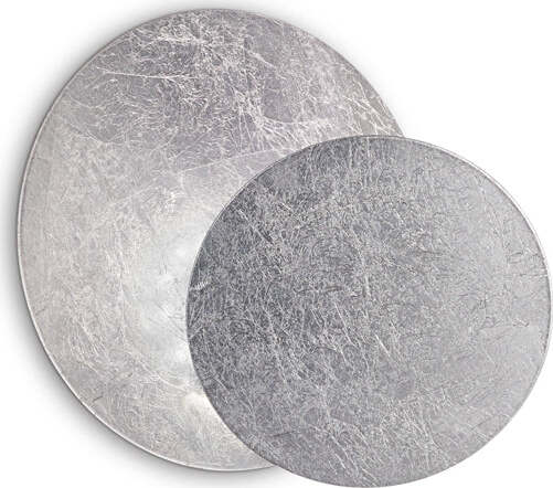 Applique-Contemporanea-Tick-Metallo-Argento-1-Luce-7,5W-3000K-Luce-Calda