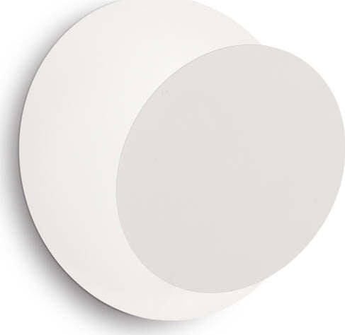 Applique-Contemporanea-Tick-Metallo-Bianco-1-Luce-7,5W-3000K-Luce-Calda