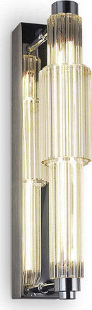 Applique-Contemporanea-Verticale-Metallo-Cromo-E-Diffusore-In-Vetro-Cognac