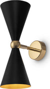 Applique-Contemporanea-Vesper-Struttura-E-Diffusori-In-Metallo-Nero-E-Oro-2-Luci