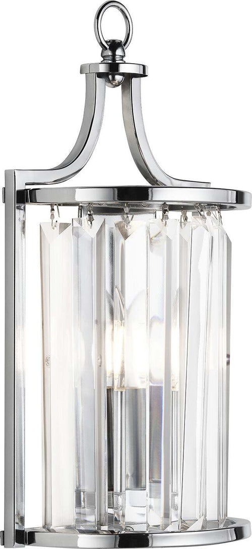 Applique-Contemporanea-Victoria-Acciaio-Cromo-Vetro-1-Luce-E14