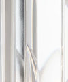 Applique-Contemporanea-Victoria-Acciaio-Cromo-Vetro-1-Luce-E14