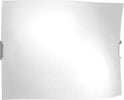 Applique-Contemporanea-Wing-Metallo-Vetro-Bianco-Satinato-2-Luci-E27-36Cm