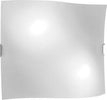 Applique-Contemporanea-Wing-Metallo-Vetro-Bianco-Satinato-2-Luci-E27-45Cm