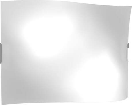 Applique-Contemporanea-Wing-Metallo-Vetro-Bianco-Satinato-4-Luci-E27-55Cm
