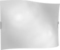 Applique-Contemporanea-Wing-Metallo-Vetro-Bianco-Satinato-4-Luci-E27-70Cm