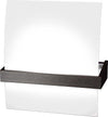 Applique-Contemporanea-Wood-Metallo-Nero-Wengè-Vetro-Bianco-1-Luce-E27