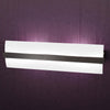 Applique-Contemporanea-Wood-Metallo-Nero-Wengè-Vetro-Bianco-2-Luci-E27-L50Cm