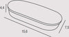 Applique-Contemporanea-Zero-Materie-Plastiche-Bianco-Led-12W