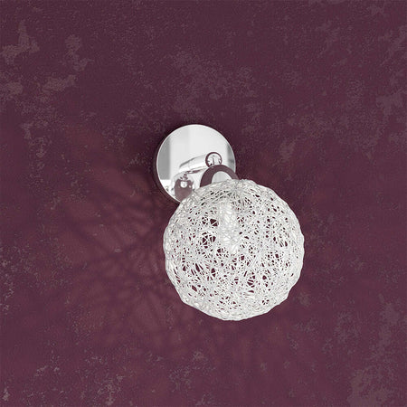 Applique-Contemporaneo-Orizz-Willow-Metallo-Cromo-Diffusore-Alluminio-1-Luce-G9