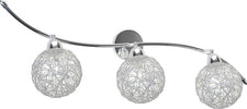 Applique-Contemporaneo-Orizz-Willow-Metallo-Cromo-Diffusore-Alluminio-3-Luci-G9