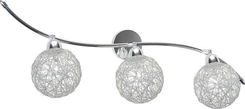 Applique-Contemporaneo-Orizz-Willow-Metallo-Cromo-Diffusore-Alluminio-3-Luci-G9