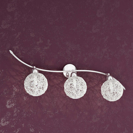 Applique-Contemporaneo-Orizz-Willow-Metallo-Cromo-Diffusore-Alluminio-3-Luci-G9